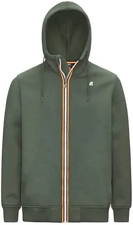 K-Way Giacca uomo rainer spacer green blackish : Amazon.it: Moda
