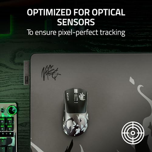 Image of Razer Gigantus V2 Pro Soft Esports Gaming Mouse Pad (Balance) - Ultra-High Friction Cloth Surface, Tracking Accuracy, GlideCore Foam, Anti Slip Base, Low-Profile Stiched Edges - Large (Niko Edition)