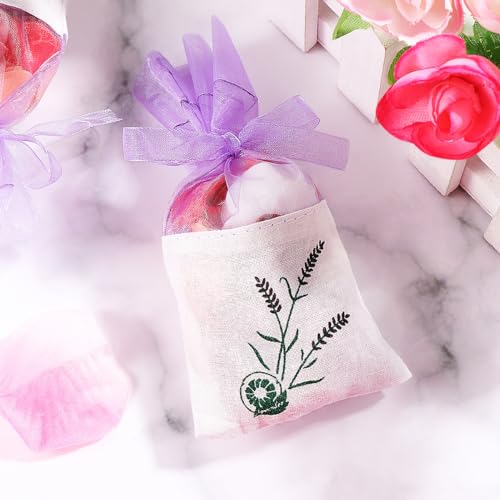 Bolsas de saquito de lavanda LALAFINA 6 piezas miniatura 5
