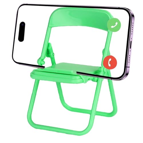 Support de téléphone de style chaise - support de cellule de bureau créatif, mini portable pliable | Compact Portable Support Laswside, salon, espace de...