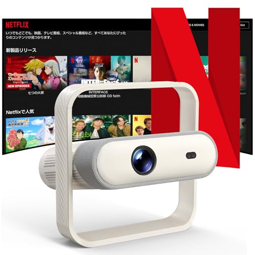 yNetflixCZX擾ς݁z JUUE vWFN^[ ƒp yI[gtH[JXPx1500ANSI&`␳zA1080P HDR10+ 4KΉ vWFN^[ AIp[\iCY 20WDoIbyΉ oBluetoot