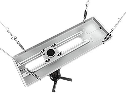 Crimson Av Jks-18A Suspended Ceiling Projector Kit With Jr Universal Adapter, Black; 12" To 18" Drop Length; Fully Adjustable Roll, Pitch And Yaw #TOP1