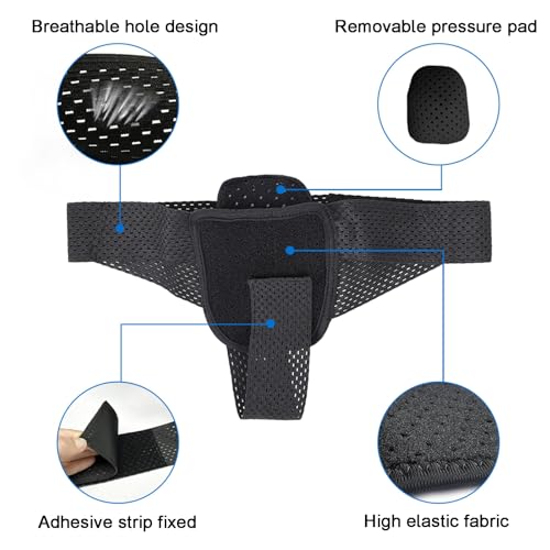 Faja para Hernia Inguinal para Hombre con Almohadilla Removible miniatura 6