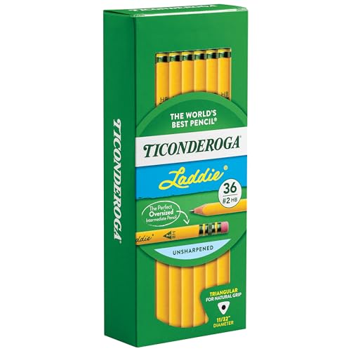 Ticonderoga 13042 ® Tri-Write Pencils, With Erasers, #2 Lead thumb #5