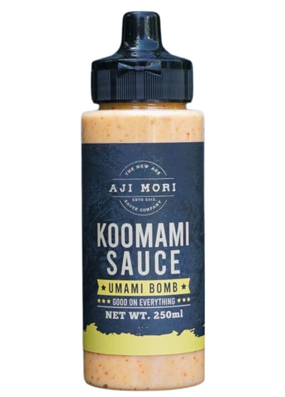 AJI MORIKoo Mami Spicy Mayo Umami Bomb - Mayonnaise with Chili & Authentic Asian Flavor Hot Sauce - Elevate any Dish Like Sushi, Ramen, Sandwich, Chipotle & more w/this Japanese Mayo Sauce