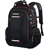 Mochila Masculina Impermeável Hyranect Grande, executiva casual mochila multifuncionais refor ada em poliester para viagem escola trabalho de negócios faculdade cabe Notebook até 15,6 polegadas 7 41NlMTSM2OL. SL500 . SS100