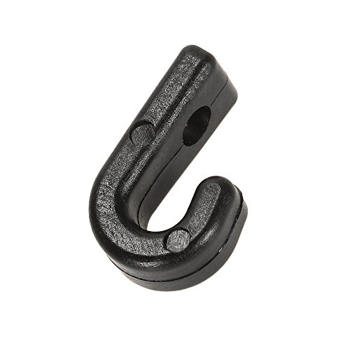 Kayak Hook, Andoer 50pcs Nylon Bungee Lashing Shock Cord J Ganchos Gancho de Amarração para Caiaques