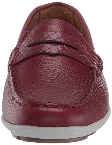 Image of Driver Club USA Kids' Kids Made in Brazil Fashion Genuine Leather Driving Loafer with Penny Detail