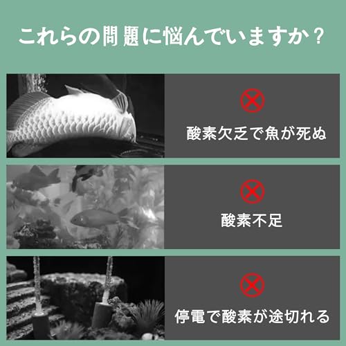BLOOPIC エアポンプ 水槽 USB水族館の酸素ポンプ の商品画像 2