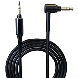 WH1000XM4 Cord Replacement Audio Cable Compatible with Sony MDR-10R MDR-100ABN MDR-1A MDR-XB950BT MDR-1000X MDR-1ADAC MDR-1ABT WH1000XM3 WH-H900N WH1000XM2 MDR-100ABN MDR-Z1000 Headphones(Black)