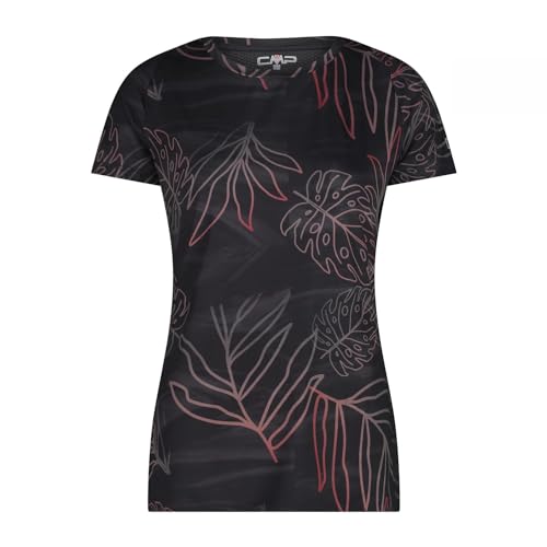 CMP Camiseta para mujer Antracite-Nero - 34