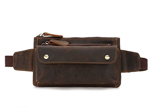 Loyofun Genuine Leather Waist Bag