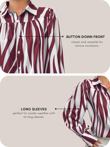 Image of GRECIILOOKS Shirt for Women Stylish | Long Shirt for Women | Oversized Shirt for Women | Women Shirt | Tops for Woman