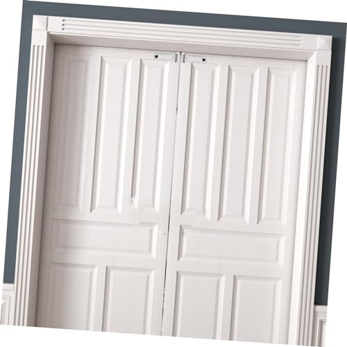 Kit de Herrajes para Puerta Bifold 2 Pares con Pivotes Superiores Resistentes para Operación Suave, para Puertas de Closet en Oficina o Hogar miniatura 4