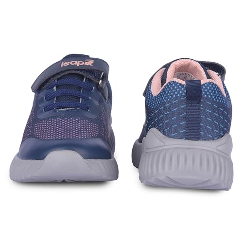 Image of Liberty Leap7x NITKID-4E Walking Shoes for Kids with EVA Sole | Mesh Upper Suitable for Jogging & Gym| Quick-Wear Velcro Closure | Stylish, Lightweight & Comfortable Footbed | Sports Footwear