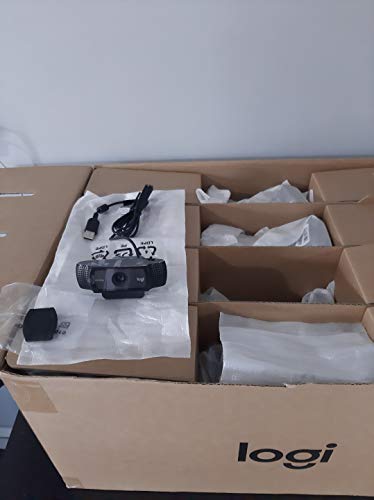 Câmera Videoconferência Webcam Logitech C920 Bulk com tampa de privacidade