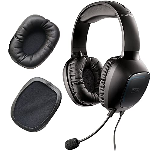 V-MOTA Earpads Compatible with Creative Sound Blaster Tactic 3D Rage V2,Tactic360 Sigma Headphones,�����p���U�[�N�b�V�����C���p�[�c (1�y�A)