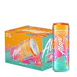 Alani Nu Energy Drink - Orange Kiss Limited Edition 12 Fl Oz Cans, (12 Pack)