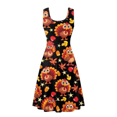 Image of Renewold Women's Sleeveless Tank Dress with Pockets, Casual Scoop Neck A-Line Sundress for Summer, Travel and Vacation