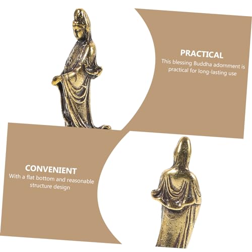 Statue d'avalokitesvara laiton pour calmer le stress