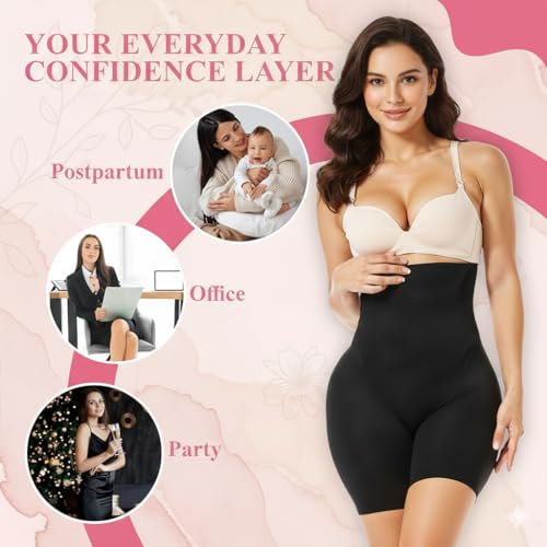 Image of Tummy Tucker, Body Shaper, Seamless Shapewear for Bodycon Dresses, High Waist & Full Body Shaper, Tummy Control Slimming Body Shapewear for Belly, Perfect for Dresses, Saree