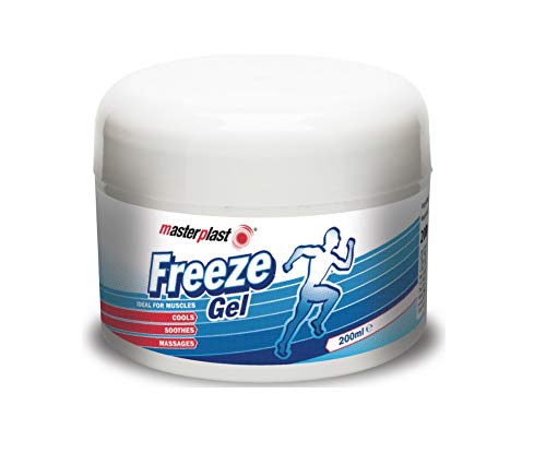 Masterplast Freeze Gel, Ready to Use, Muscle Relief & Comfort, 200Ml Pot, Blue