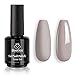Beetles Gel Nail Polish, 1 Pcs 15ml Madison Grey Color Soak Off Gel Polish Nail Art Manicure Salon DIY at Home