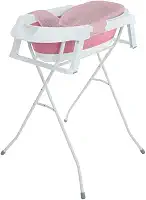 Safety 1st, Banheira Smile com Suporte, Pink