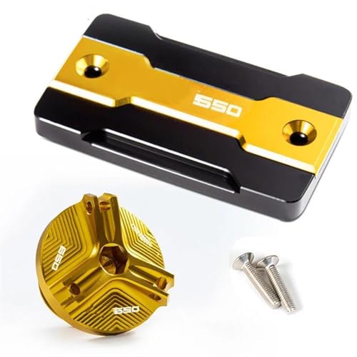 Cubierta de líquido de freno delantero rojo para moto Suzuki SV650 de 2008 a 2020 4