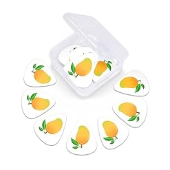 Lot de 12 médiators tendance et durables en mangue pour guitare électrique et basse - Les Beatles, Paul McCartney, John Lennon, RIngo Starr, George Harrison Lot de 12 médiators tendance et durables en mangue pour guitare électrique et basse – Image 6