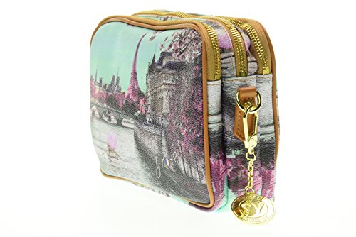 Borsa donna a tracolla 3 scomparti Y Not - H350