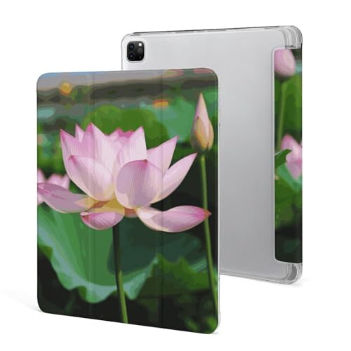 Protections iPad Pro 12.9 haut de gamme, étui mince à trois volets au design épuré