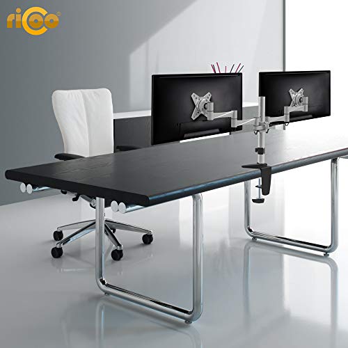 RICOO TS3311 Supporto Monitor scrivania Girevole