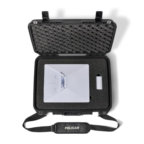 Pelican Air 1505 Starlink Mini Case with Foam (Black)