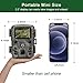 Mini Wildkamera 20MP 1080P HD Wildtierkamera 850nm IR LEDs Wildkamera mit Nachtsicht Bewegungsmelder Nachtsichtkamera IP65 Wasserdicht Jagdkamera mit 32G Speicherkarte und Leser, für Wildbeobachtung