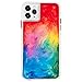 Case-Mate - TOUGH WATERCOLOR - Case for iPhone 11 Pro - Real Ink Swirl - 5.8 inch - Rainbow Splash