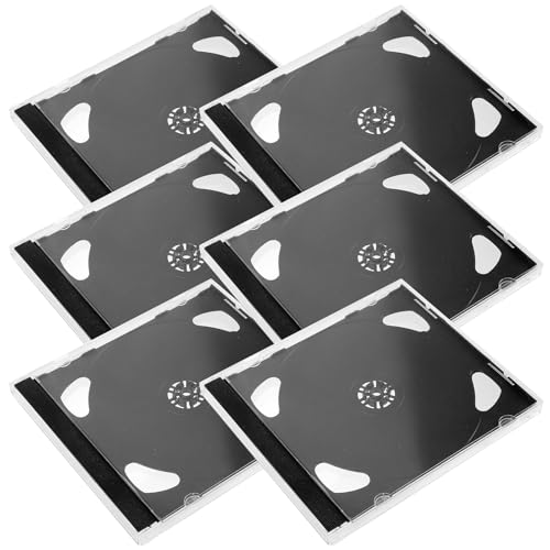 NULYLU 6�Z�b�g ���F PS�f�� CD�W���G���P�[�X ���[�P�[�X �f�B�X�N���[�z���_�[ �ȒP���� �f�B�X�N�̌��������₷��