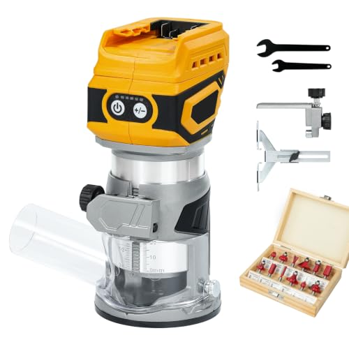 Cordless Palm Router with Bits