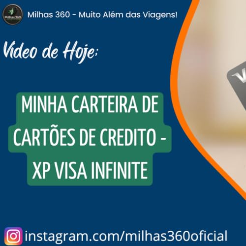 Minha Carteira de Cart&otilde;es de Credito - XP Visa Infinite