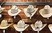 Pmsanzay Wall-Mounted Silver Metal Hat & Wig Display Racks/Cowboy Hat Rack Cowboy Hat Holder Coyboy Hat Organizer/Cowgirl Straw Hat Cap Storage Display Holder Rack Dryer Stand Organizer