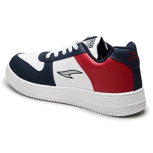 ASIAN Boy's Thunder-01 Kids Casual White Sneaker High-Neck with Lightweight Synthetic Upper Lace-Up Shoes for Kid's & Boy's - Image 6