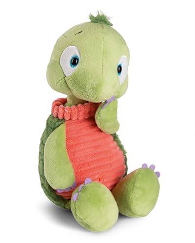 NICI 49791 Kuscheltier Schildkröte Tateus 25cm schlenkernd grün-Nachhaltiges Stofftier aus weichem Plüsch, niedliches Plüschtier zum Kuscheln und Spielen, für Kinder & Erwachsene-tolle Geschenkidee