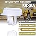 Rexka 50pcs Bumper Cover Fascia Fender Flare Grille Moulding Clips 68225214AA Compatible with Chrysler Jeep Cherokee, Gladiator, Grand Cherokee, Wrangler, Dodge Durango