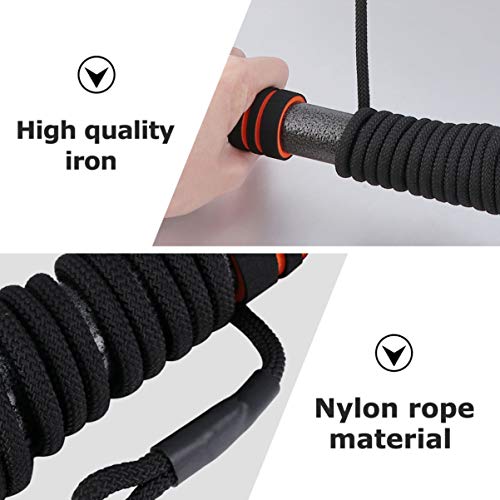 WINOMO Sistema de Polia de Academia, Treinamento de Força de Braço, Corda de Tríceps com Cabo de Car