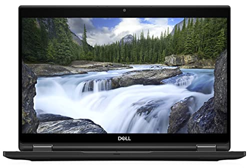 Dell Latitude 7390 2-in-1 Notebook, Black, Intel Core i5-8350U 16GB RAM 512GB M.2 NVME, 13.3 FHD Touch LCD Webcam Windows 11 Laptop (Renewed)