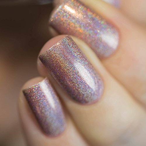 Image of ILNP Soft Focus - Cozy Medium Beige Ultra Holographic Nail Polish
