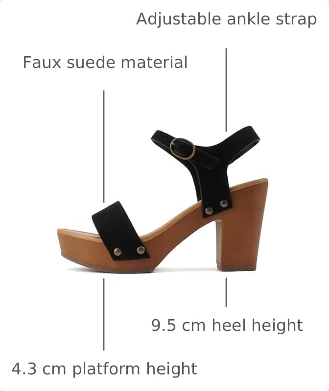 Image of Soda CHIVAS ~ Women's Bold Buckles Studded Wedge Sandal