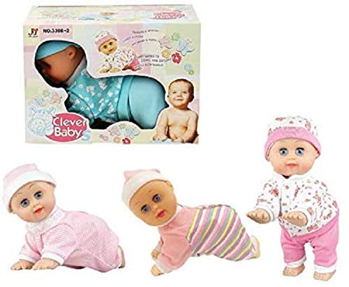 Crawling, Dancing & Talking Baby Doll Toy, Dynamic Play Experience, Vibrant Outfits And Adorable Facial Expressions, Fine Motor Skills And Hand-Eye Coordination