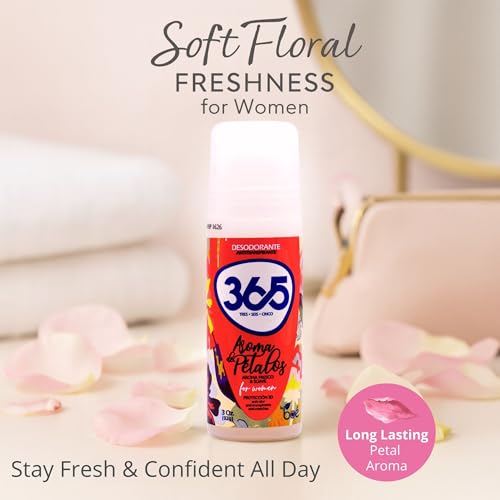 365 Aroma a Pétalos Desodorante Antitranspirante 3 oz miniatura 3