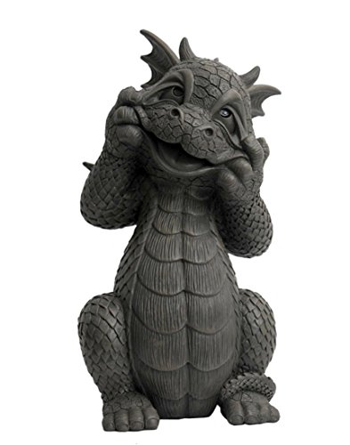 Preisvergleich Produktbild Gartendrache "Zieht Grimasse"! Garten! Figur! Drache! Lustig!